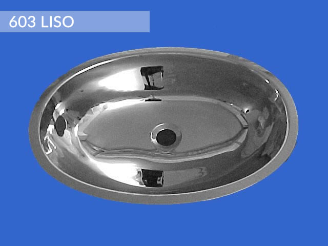 Piletas para Baño Bajomesada de Acero Inoxidable 603