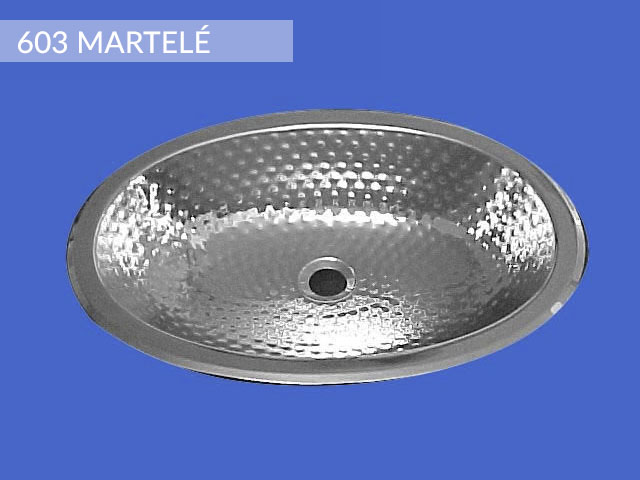 Piletas para Baño Bajomesada de Acero Inoxidable 603