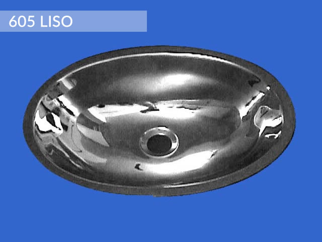 Piletas para Baño Bajomesada de Acero Inoxidable 605