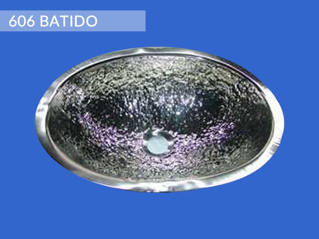 Piletas para Baño Bajomesada de Acero Inoxidable 606