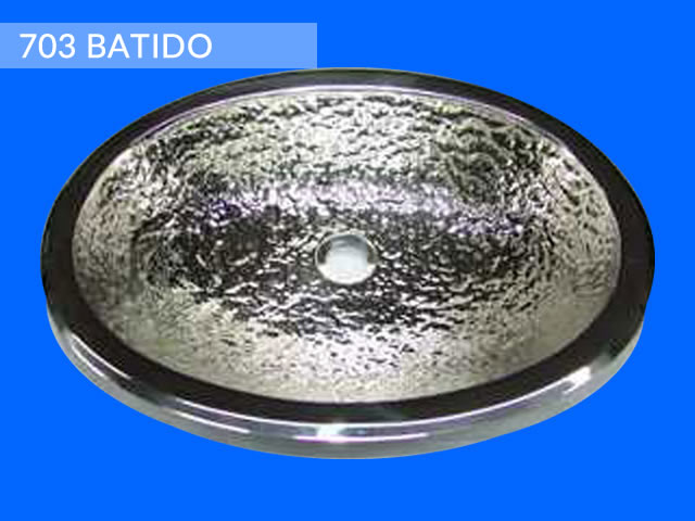 Piletas para Baño Sobremesada de Acero Inoxidable 703