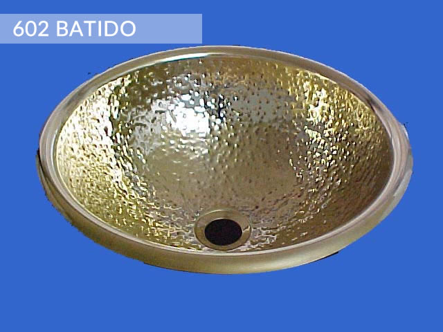 Piletas para Baño Bajomesada de Bronce 602