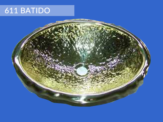 Piletas para Baño Sobremesada de Bronce 611