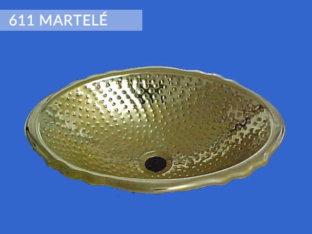 Piletas para Baño Sobremesada de Bronce 611