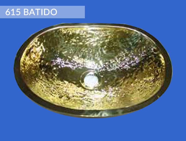 Piletas para Baño Bajomesada de Bronce 615